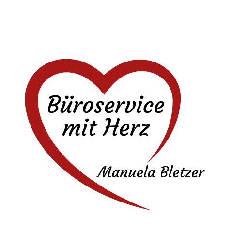 Logo mit Herz Büroservice-mit-Herz